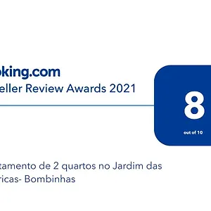 De 2 Quartos No Jardim Américas- Apartamento Bombinhas